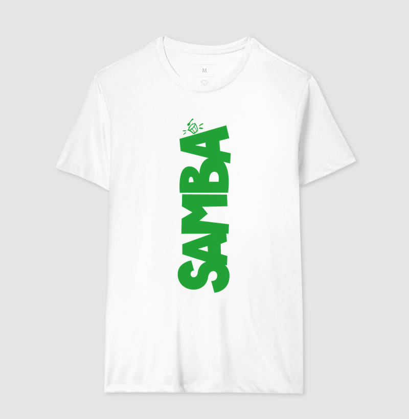 SAMBA BRANCO E VERDE
