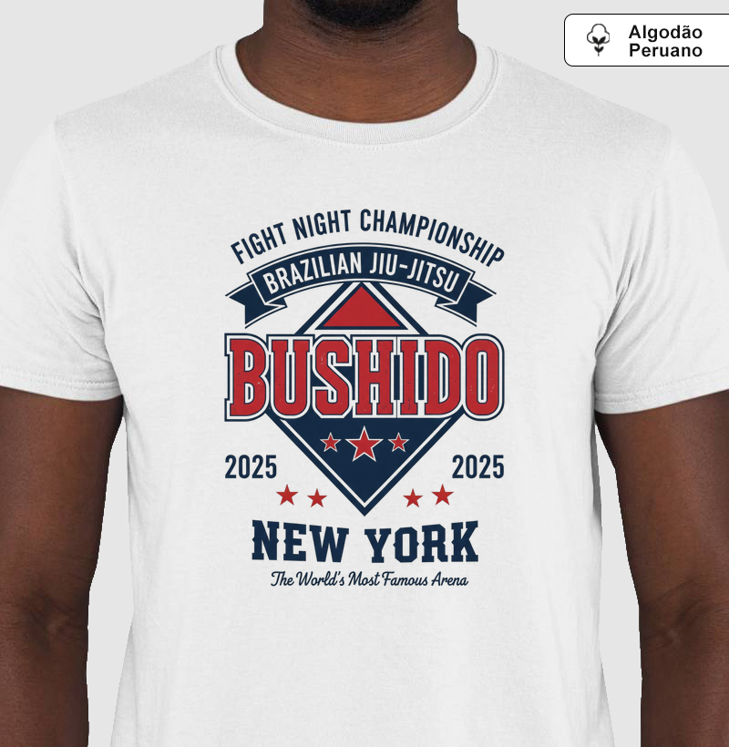 Fight Night - Jiu-Jitsu - Algodão Peruano