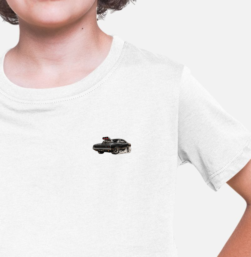 Muscle Car - Camiseta Infantil