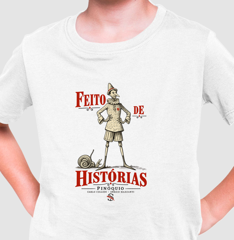 Pinóquio — Feito de histórias — Infantil