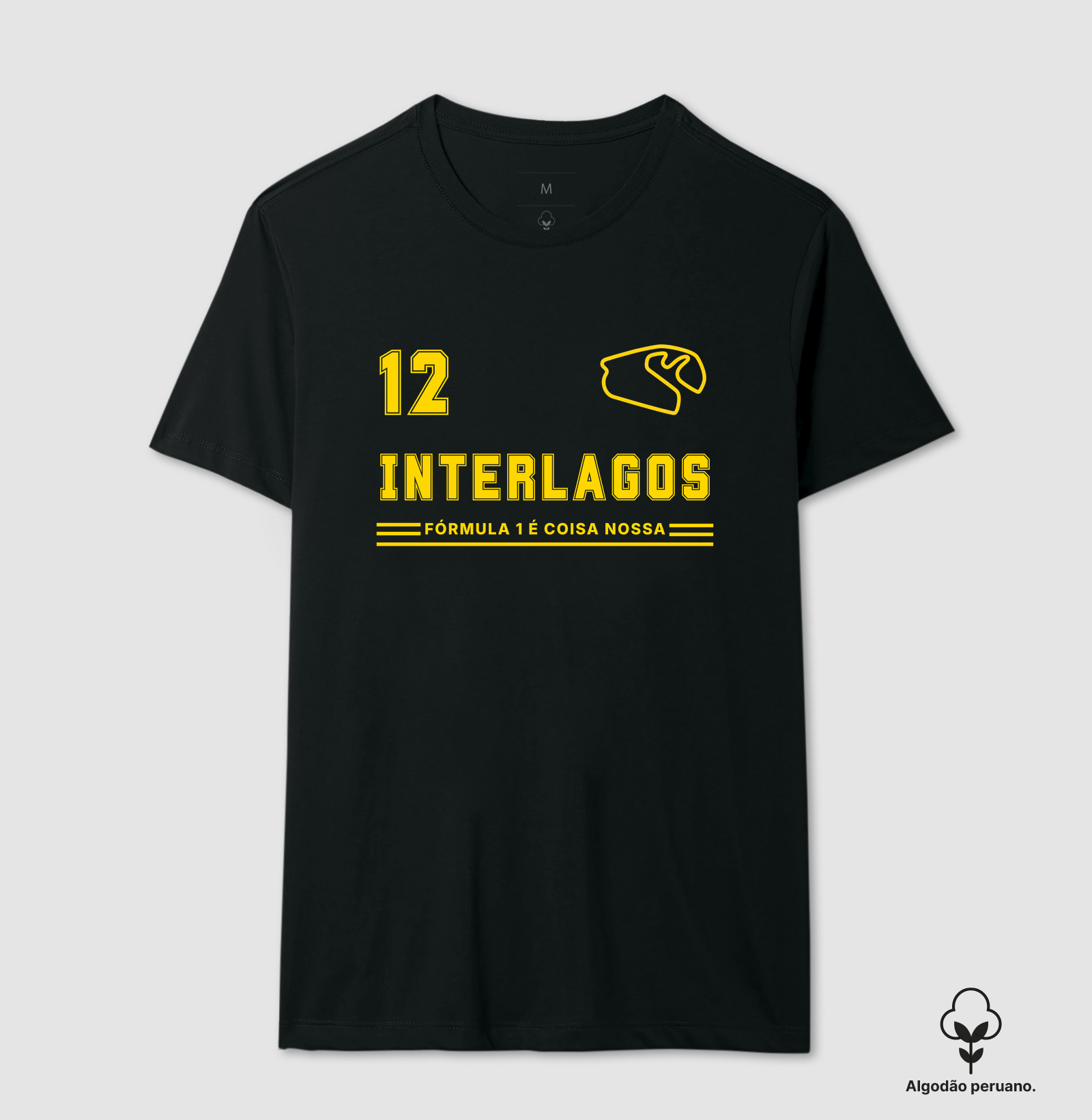 Interlagos 2026 - Camiseta Algodão Peruano