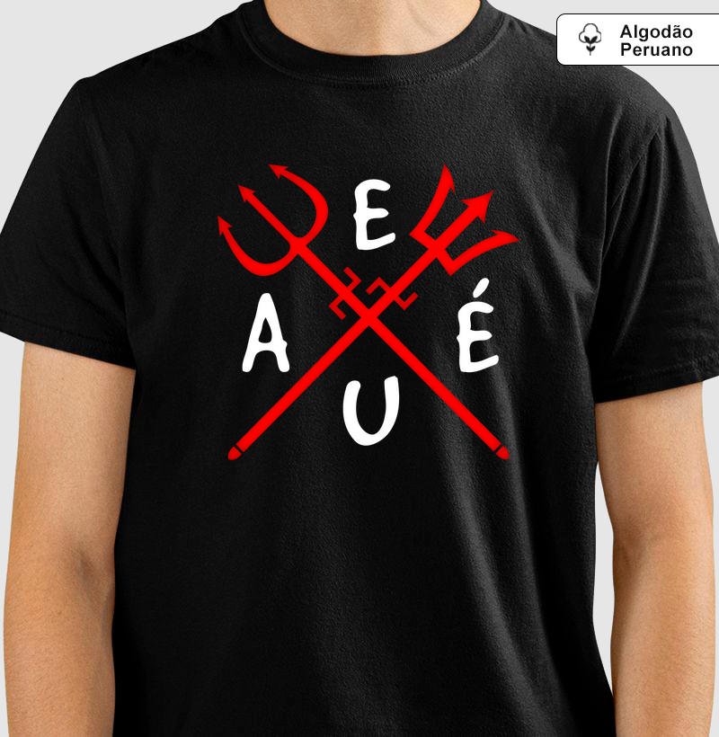Camiseta Axé Exu - Algodão Peruano