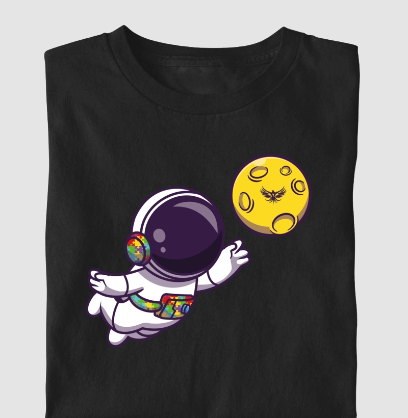 Autismo Astronauta Lua