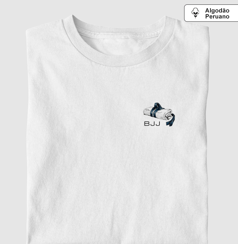 BJJ kimono minimal - Faixa azul - Algodão peruano