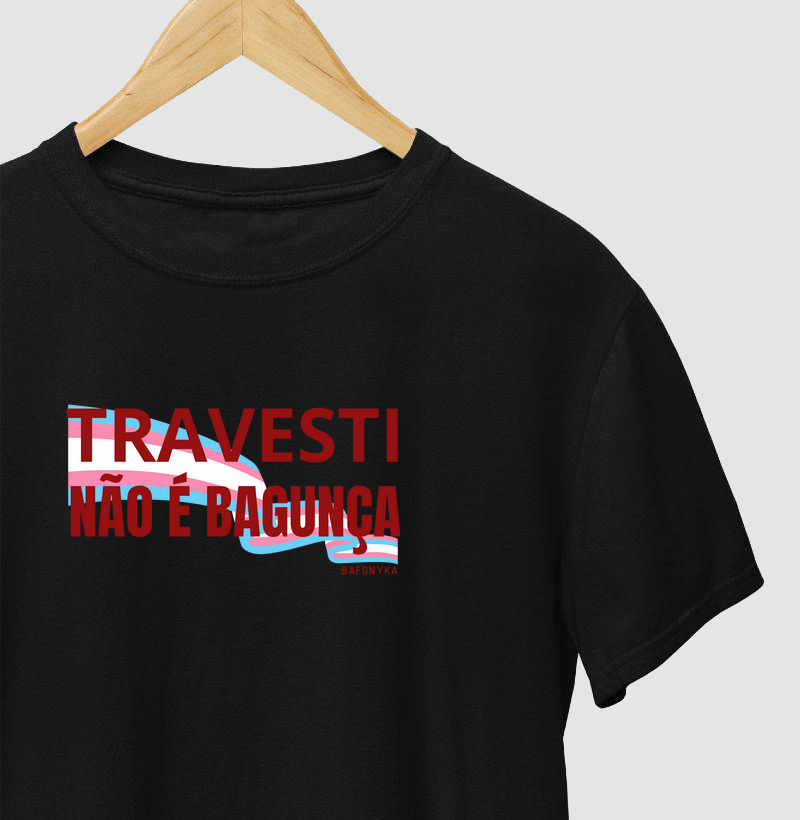 🏳️‍⚧️✨ Travesti não é bagunça.