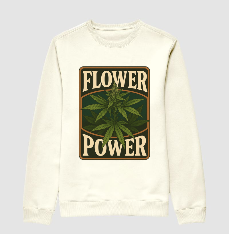 Suéter moletom - Flower Power