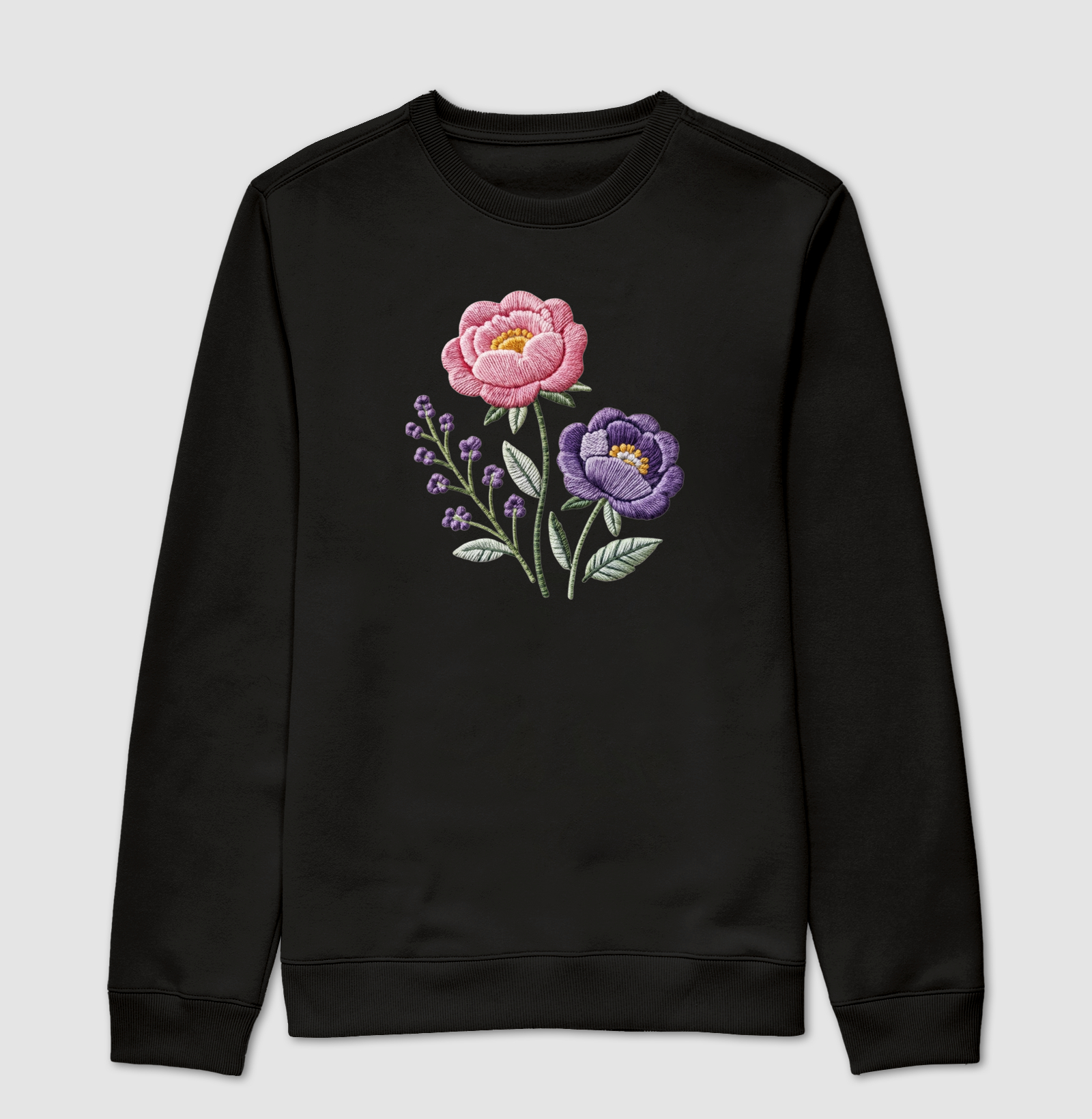 Flor em Harmonia - Suéter Moletom