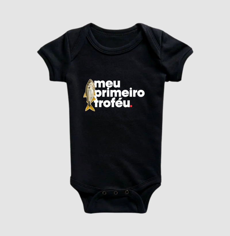Primeiro Troféu! - Body Infantil