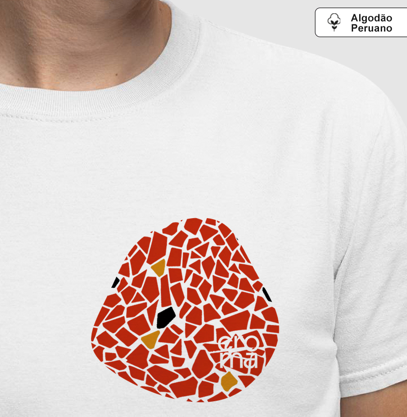 Camiseta Regular Algodão Peruano Caquinhos II