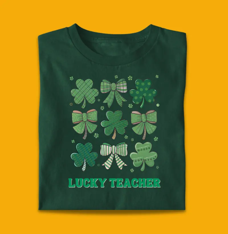 Lucky teacher clovers