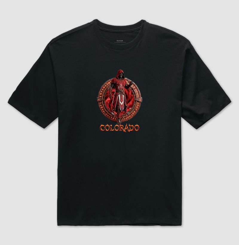 Camiseta Oversized Internacional Colorado