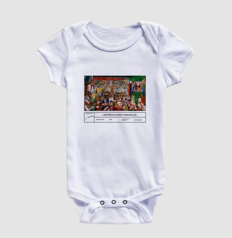 L'Entrée du Christ à Bruxelles (1888) - James Ensor