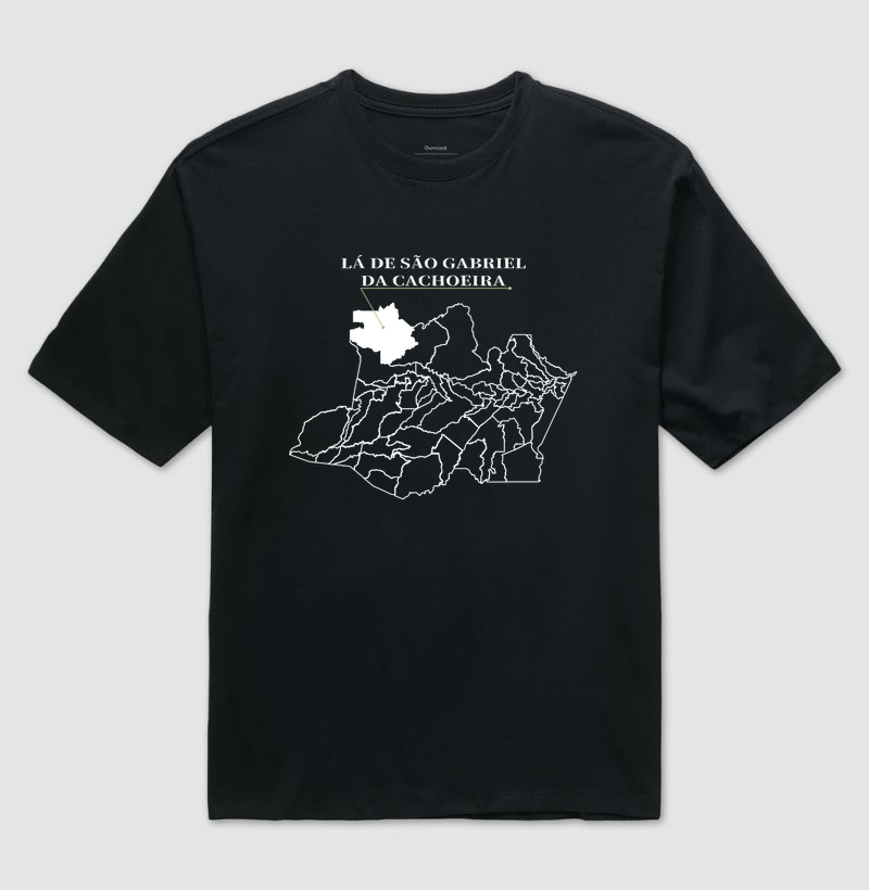 São Gabriel da Cachoeira | Origem AM - Camiseta Oversized