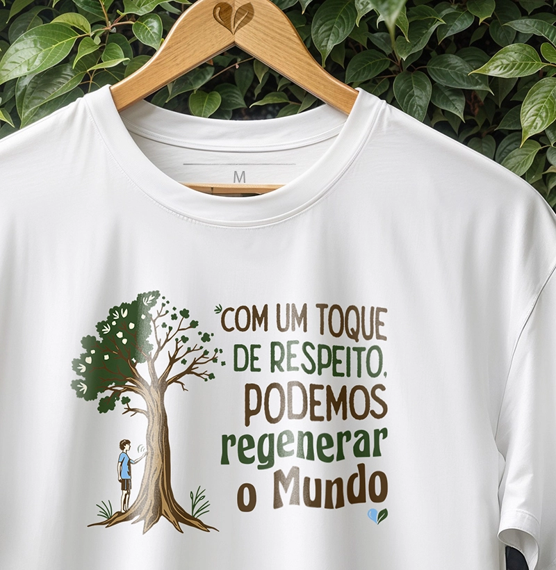 Com um toque de respeito, podemos regenerar o mundo