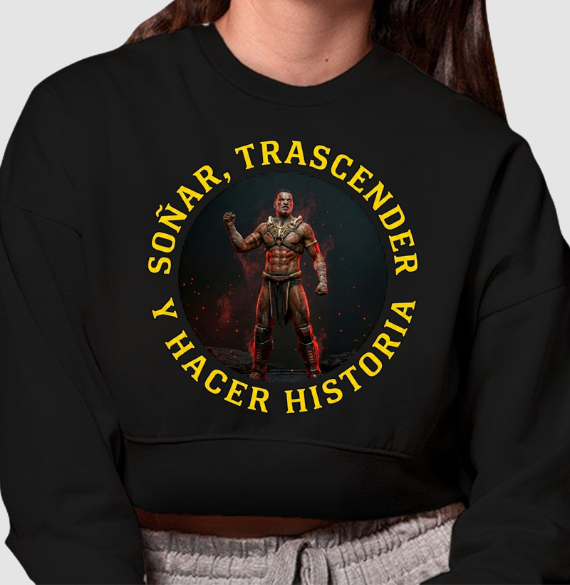 Cropped Moletom Equador
