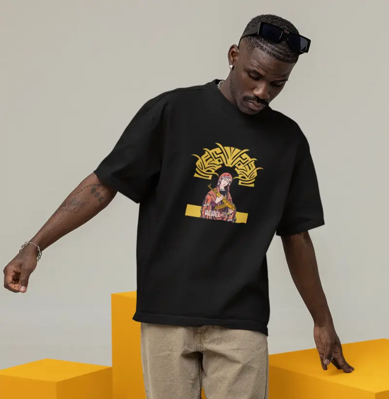 Ak Rebel Oversized Preta