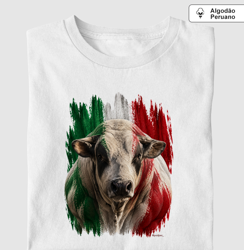 Piemontês da Itália - Camiseta Algodão Peruano