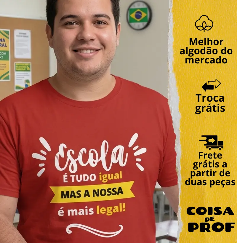 Escola é tudo igual