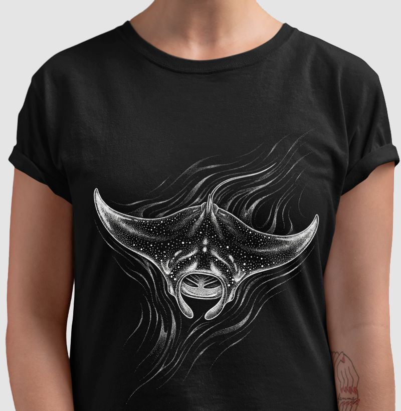 Raia Manta - frontal