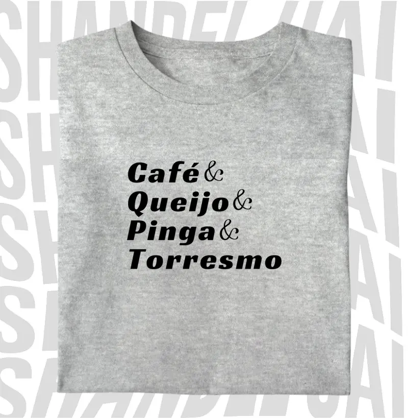 Café,Queijo,Pinga e torresmo