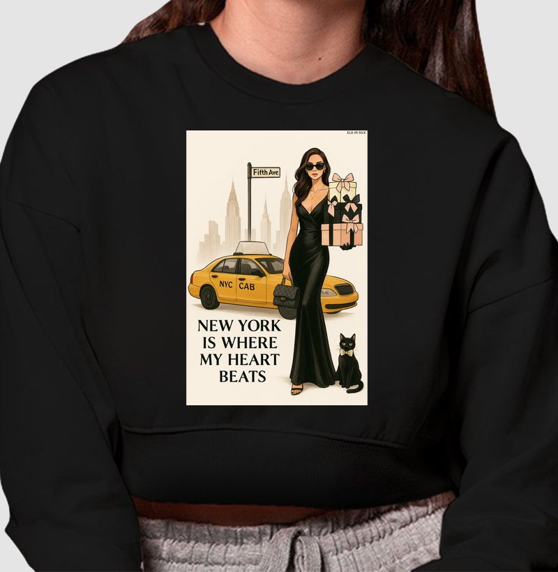 New York is where my heart beats