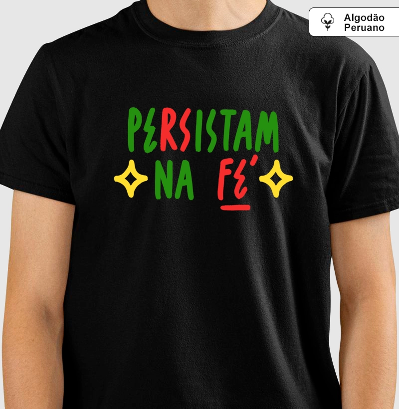 CAMISETA NA FÉ - POR FELIPE GUGA