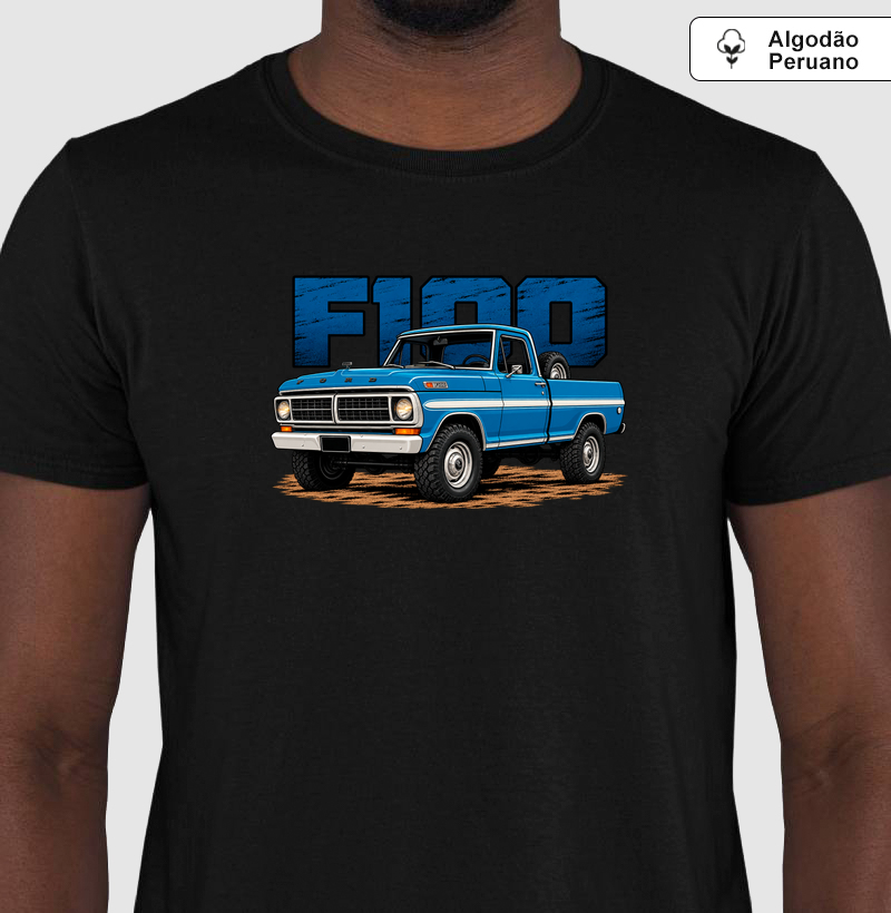 Camiseta em algodão peruano F100 - Camiseta Algodão Peruano