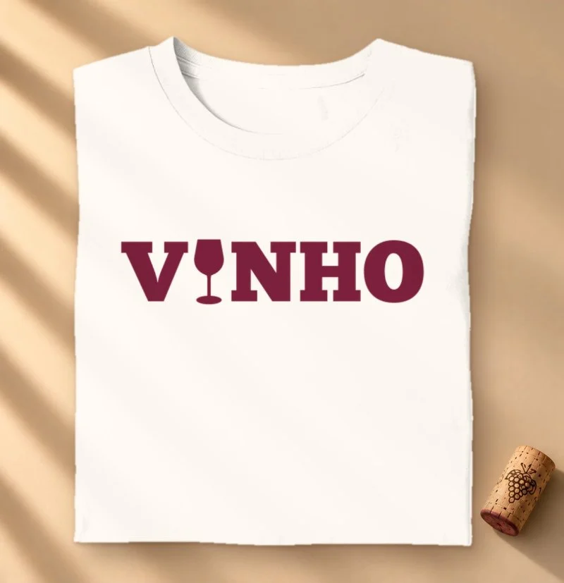 Camiseta Vinho