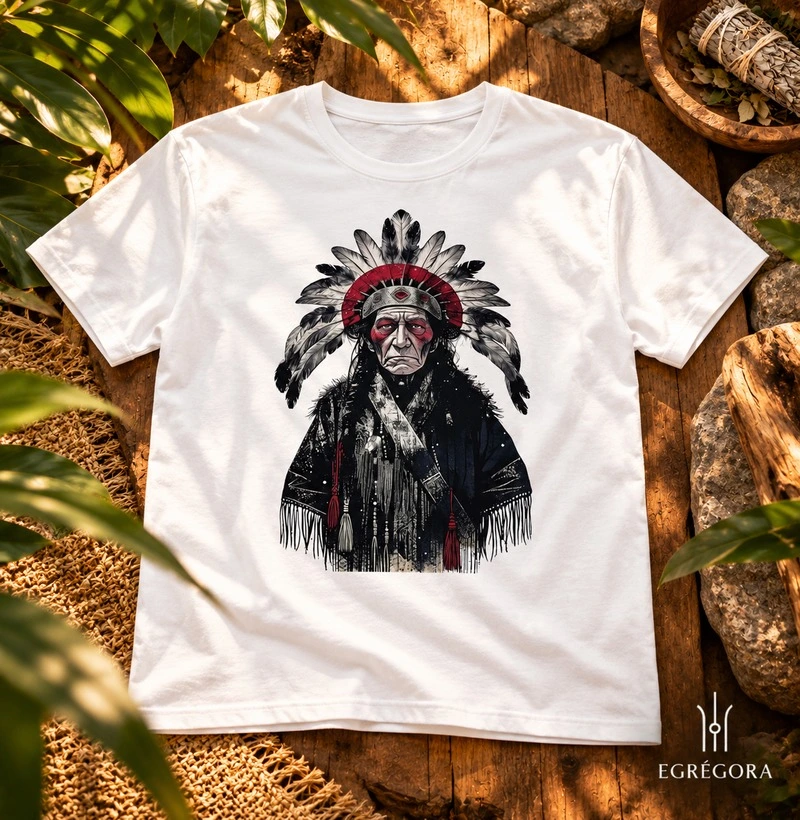 Xamã Guardião Ancestral - Camiseta