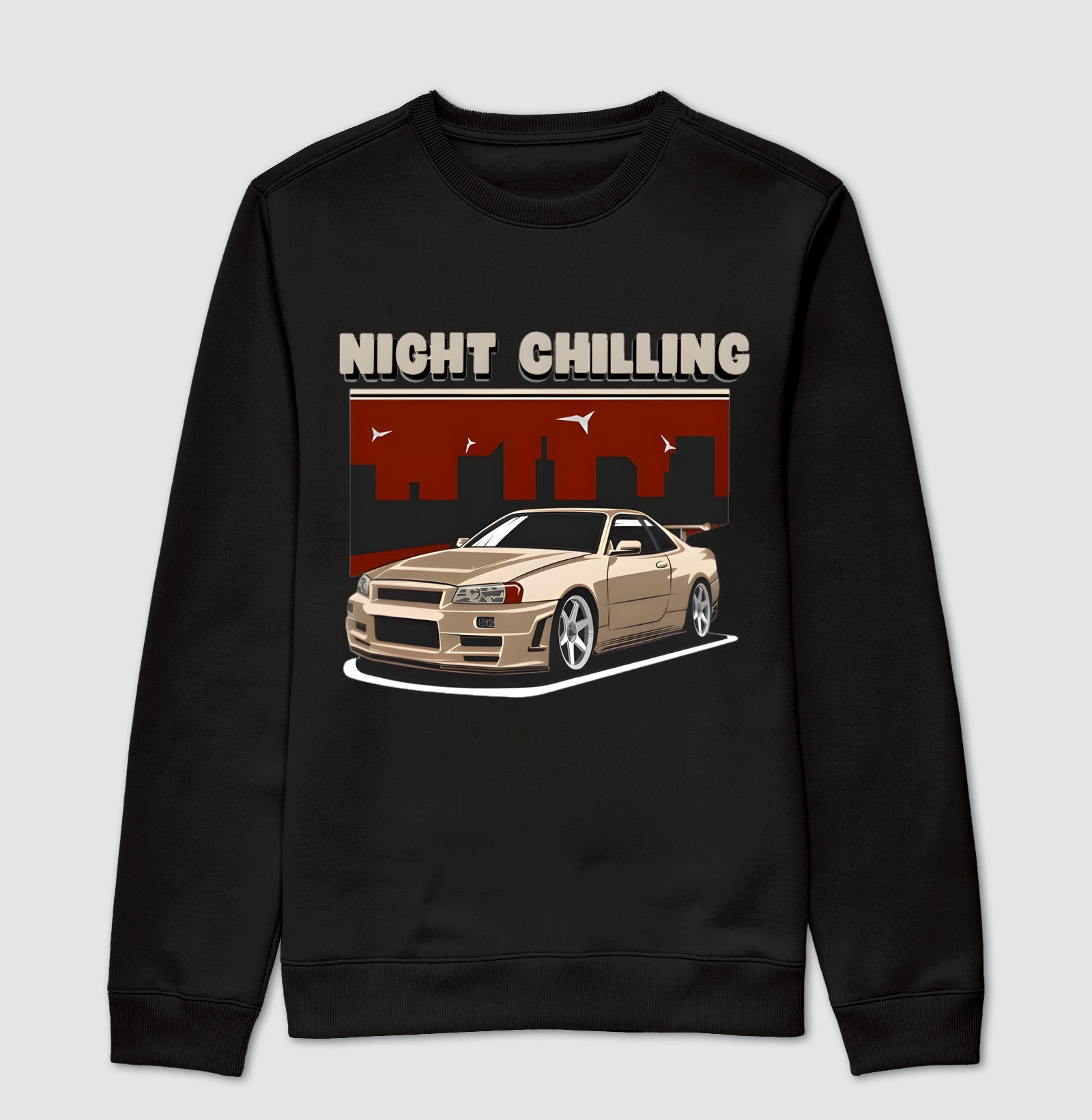 JDM NIGHT CHILLING GTR