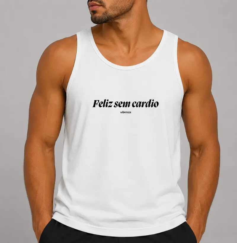 Regata unissex - Feliz sem cardio