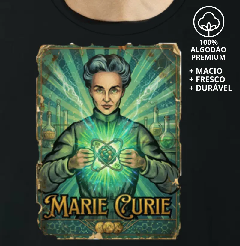 Camiseta Marie Curie