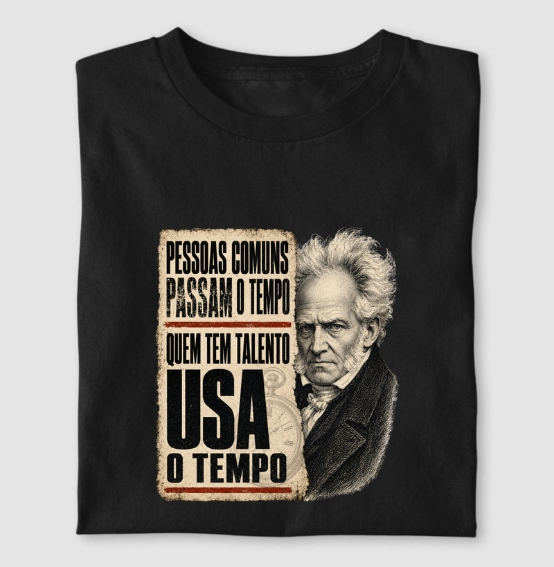 Pessoas Comuns Passam o Tempo. Quem Tem Talento Usa o Tempo.