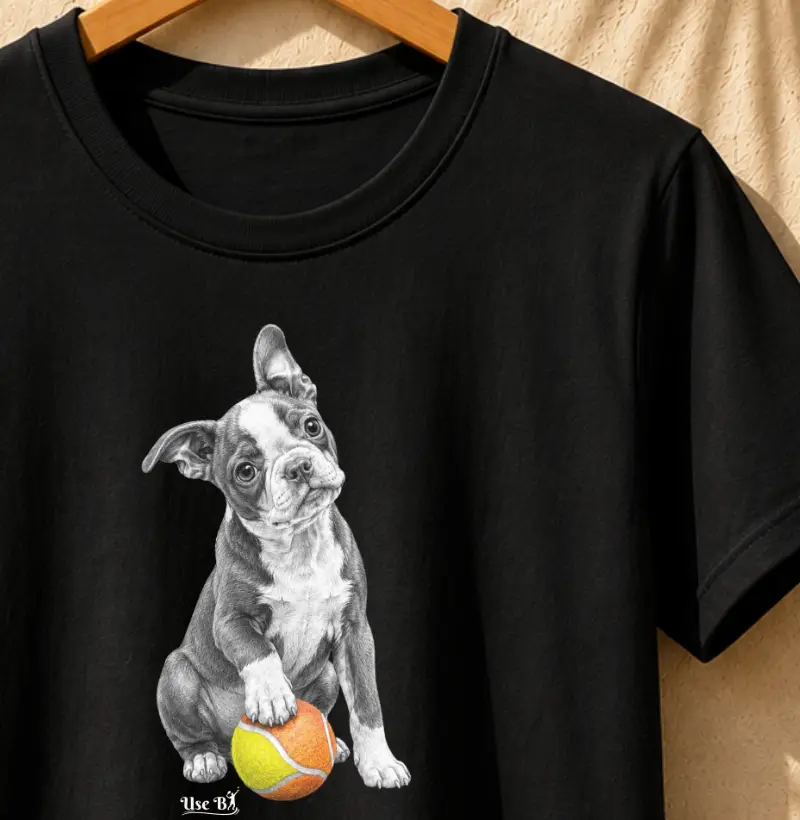 Boston Terrier do Beach