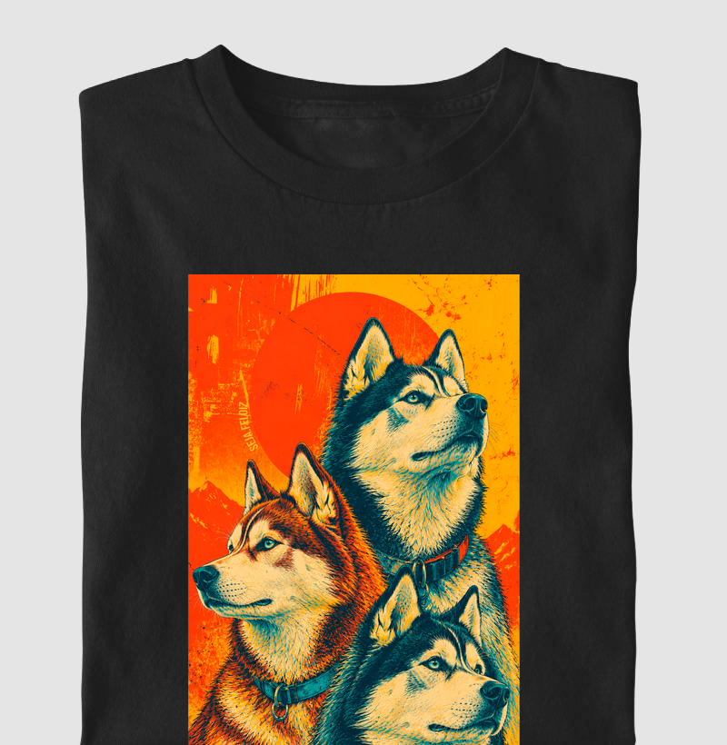 🌅🐺 Husky Sunset ✨