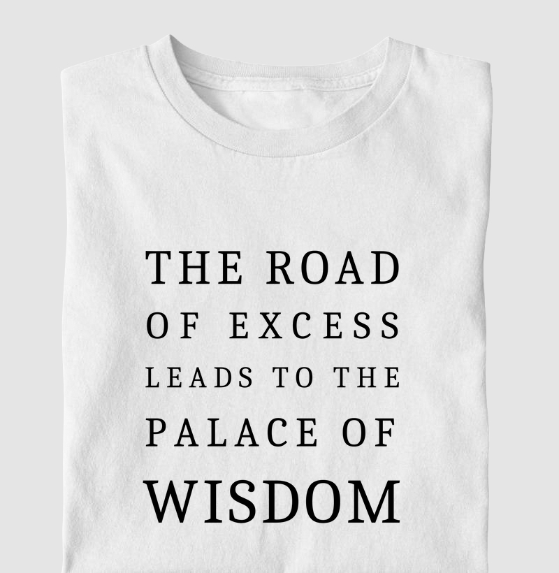 The road of excess William Blake