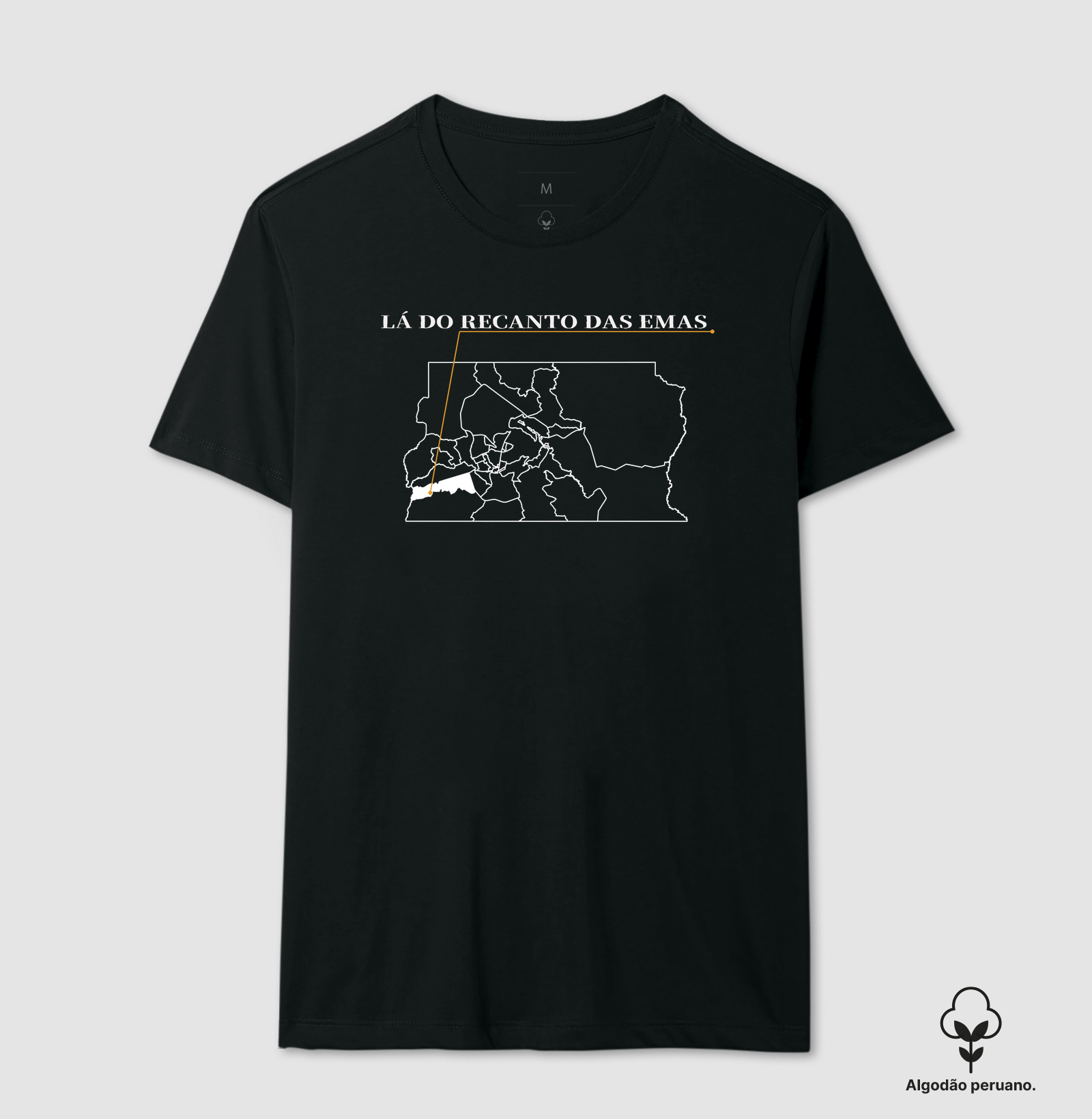 Recanto das Emas | Origem DF - Camiseta Algodão Peruano