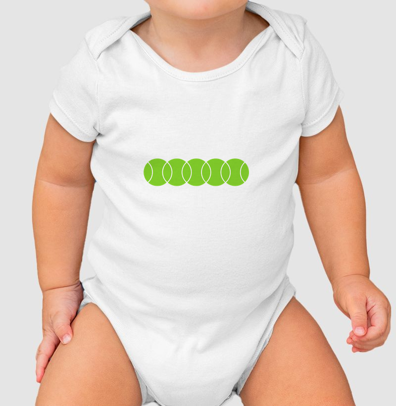 Five Tennis Balls