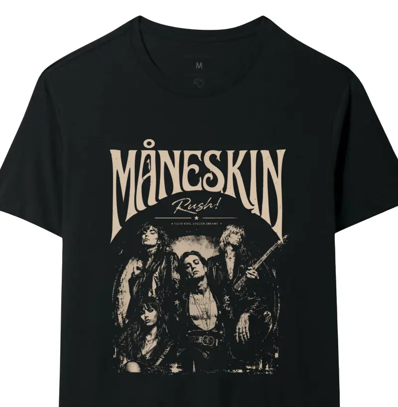 Camiseta Maneskin Rush