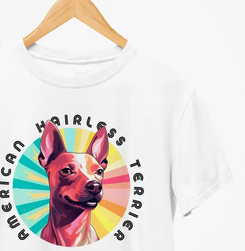 Camiseta American Hairless Terrier
