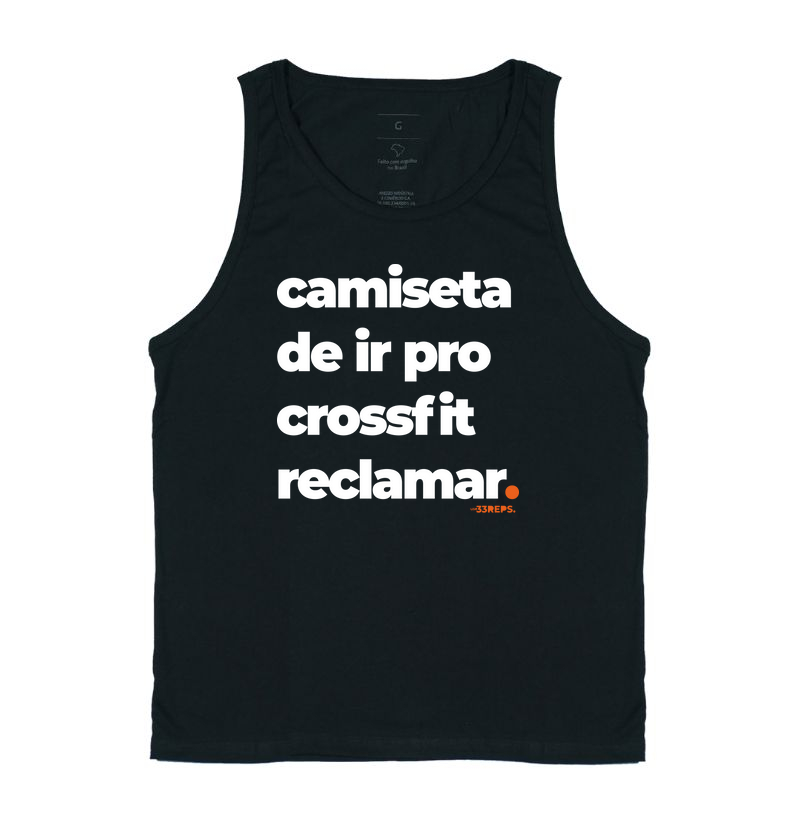 camiseta de ir pro crossfit reclamar