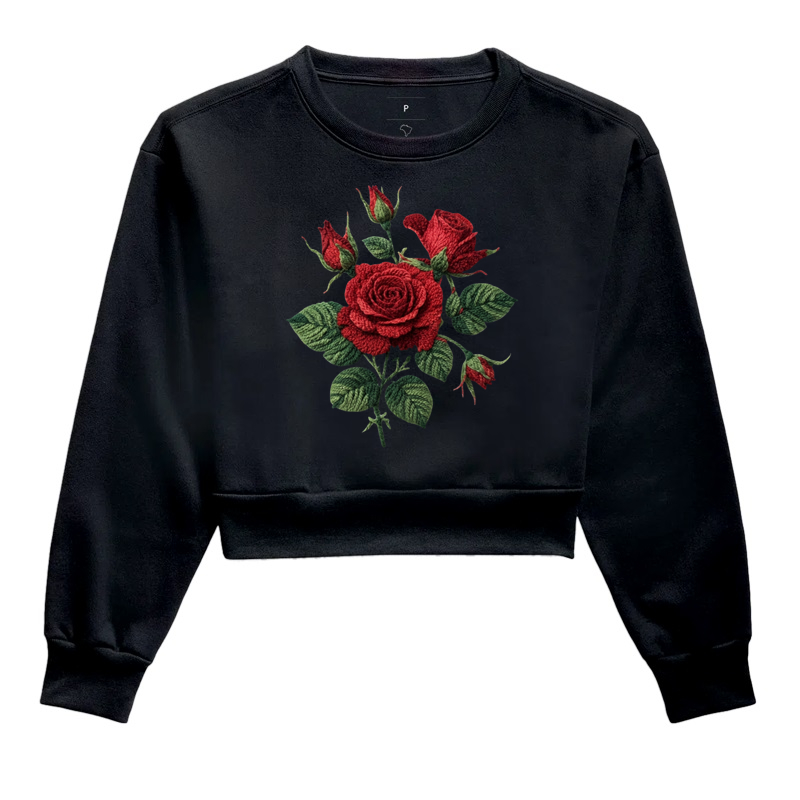 Rosa Rubi - Cropped Moletom
