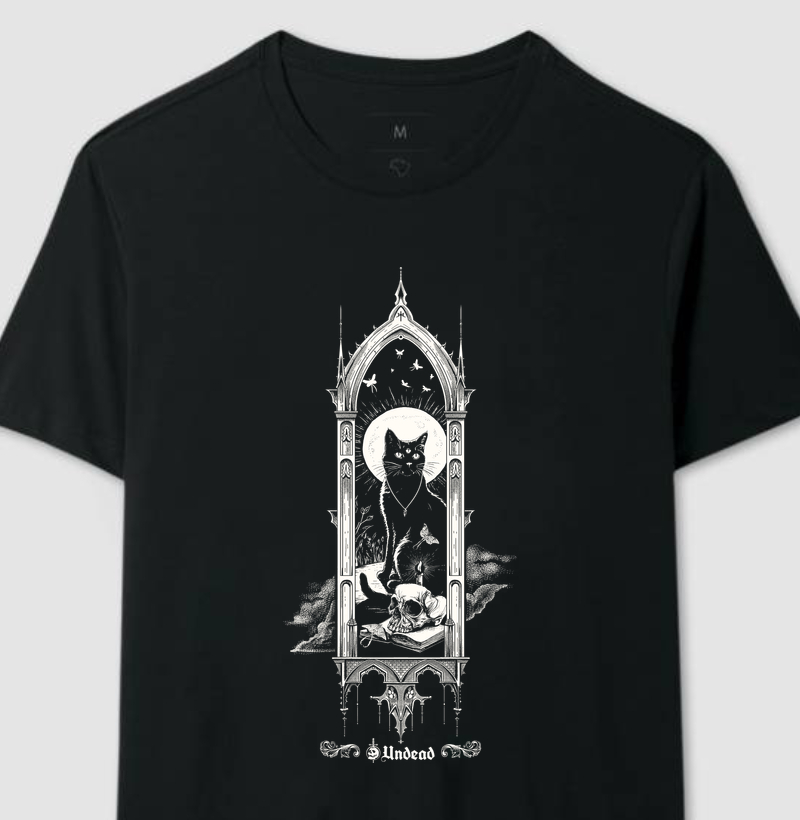 Camiseta - Black cat