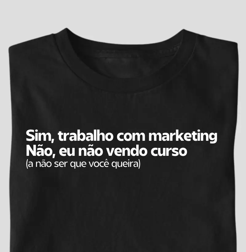 Não vendo curso