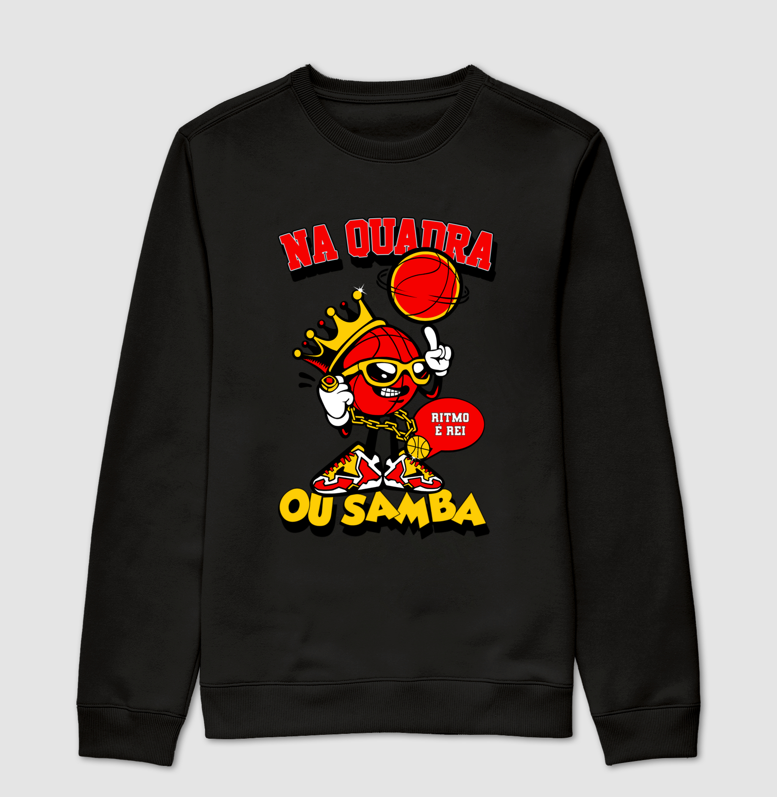 Na Quadra ou Samba, Ritmo é Rei