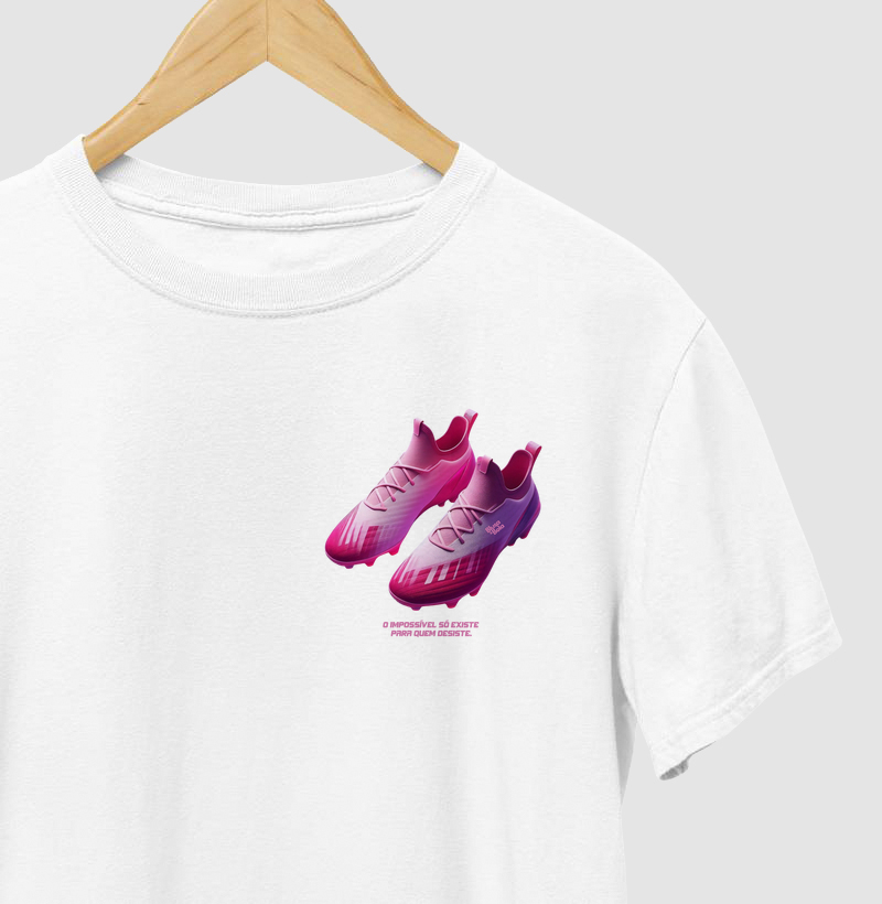 Camiseta Chuteira Pink