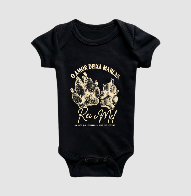 O AMOR DEIXA MARCAS. - Body Infantil