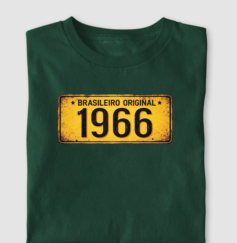 PLACA ANTIGA 1966