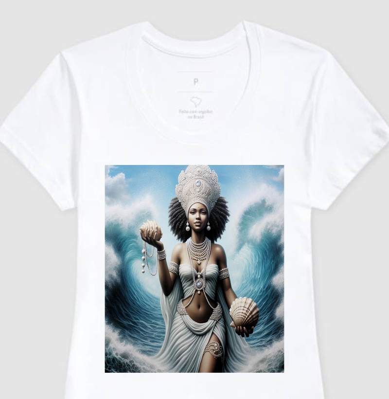 Camisa "Iemanjá - Rainha do Mar"