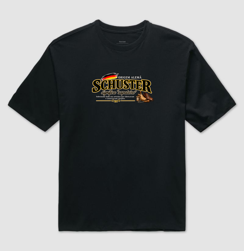 Schuster  - Camiseta Oversized